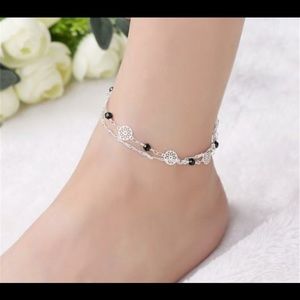 Boutique Feminine Flower Anklet